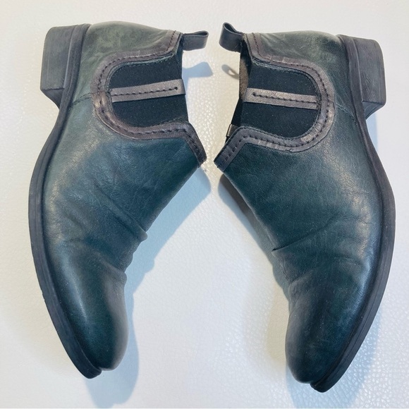 MIZ MOOZ Sz 40 Ruched Toe Cap Chelsea Style Shootie Ankle Bootie - Picture 5 of 12